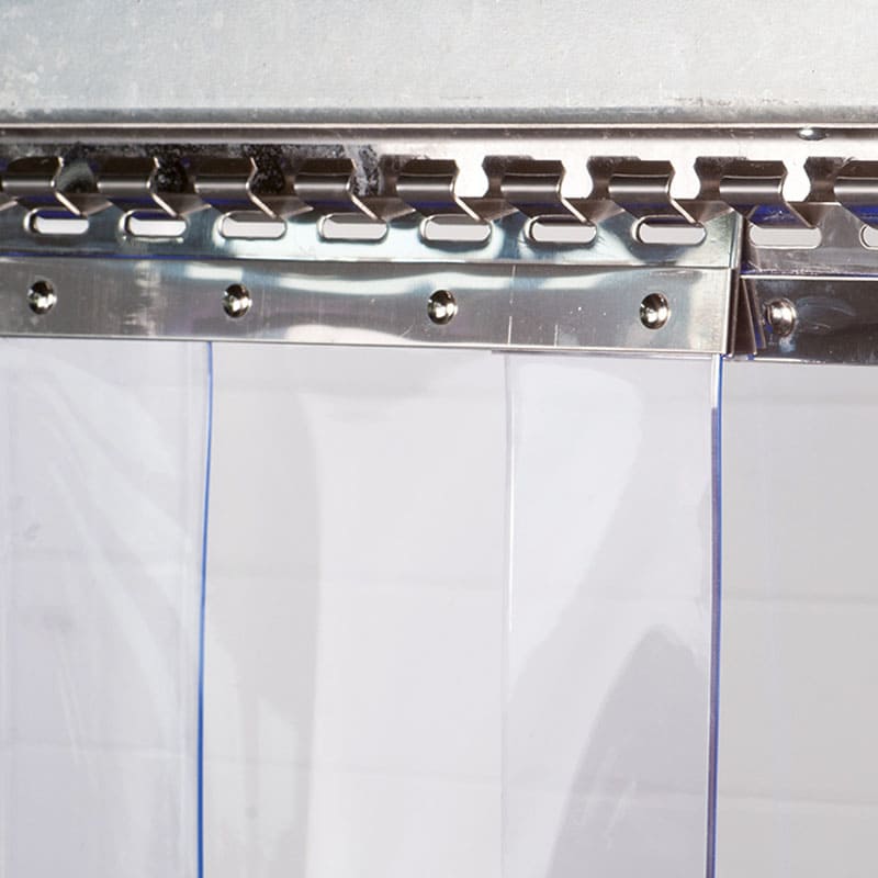 PVC-Streifenvorhang Hakensystem offen EASY-HANG