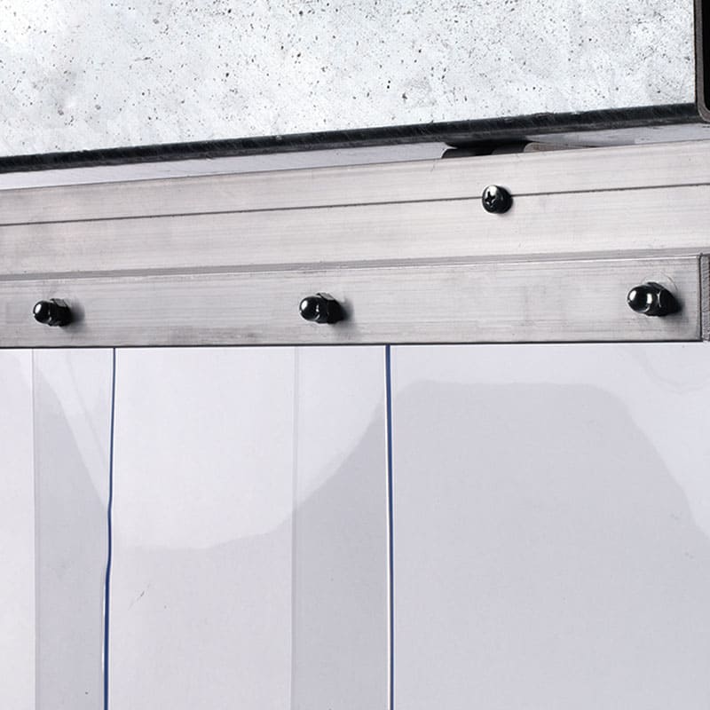 PVC-Streifenvorhang Klemmsystem EASY-HANG