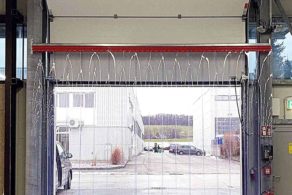 Streifenvorhänge PVC, PVC Lamellen Vorhang, deutscher Hersteller EASY HANG