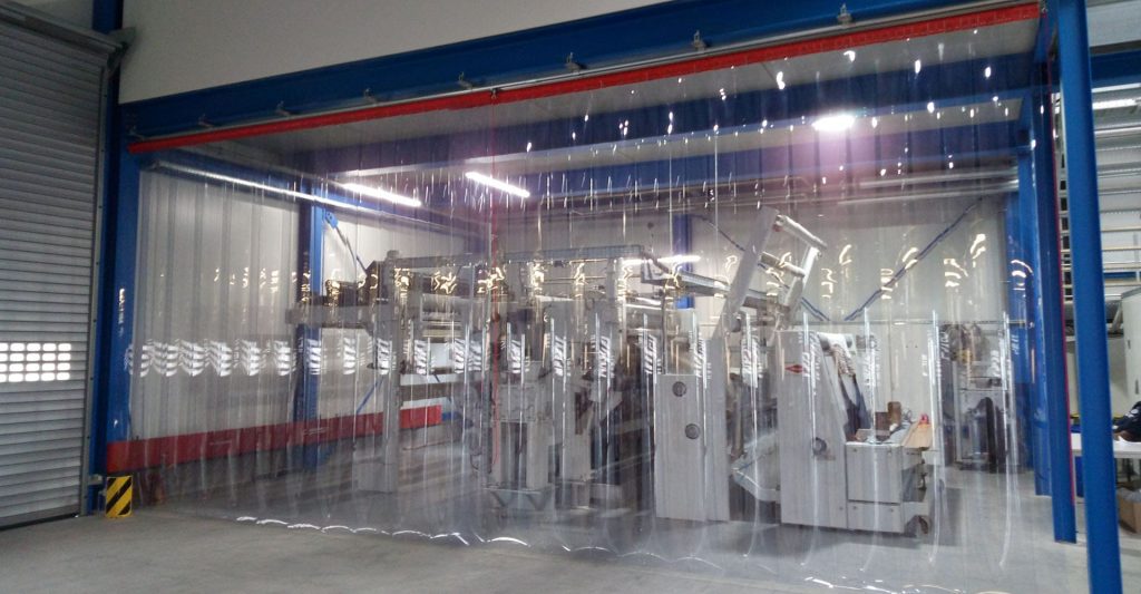 Industrievorhang, Hallenschutz, EASY HANG