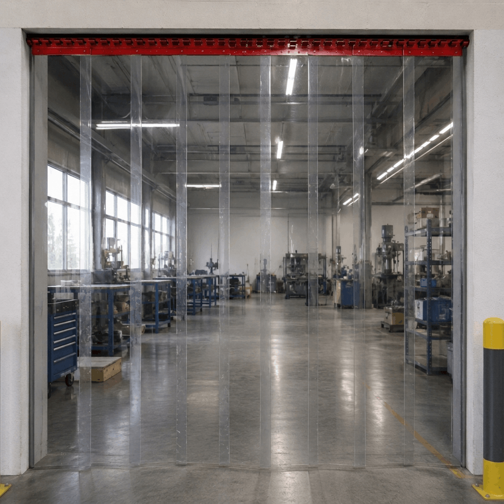 Hallenabtrennung Industrie: Bereiche flexibel trennen | EASY HANG