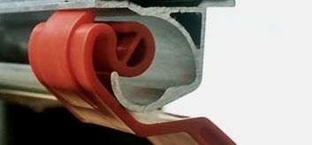Streifenvorhänge PVC, PVC Lamellenvorhang, PVC Lamellen Vorhang, deutscher Hersteller EASY HANG