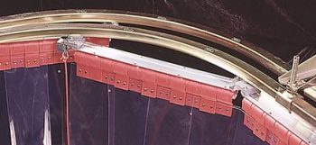 Streifenvorhänge PVC, PVC Lamellenvorhang, PVC Lamellen Vorhang, deutscher Hersteller EASY HANG